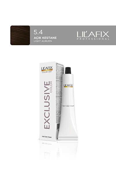 Lilafix Exclusive Colour Tüp Boya 60 ml 5.4 Açık Kestane