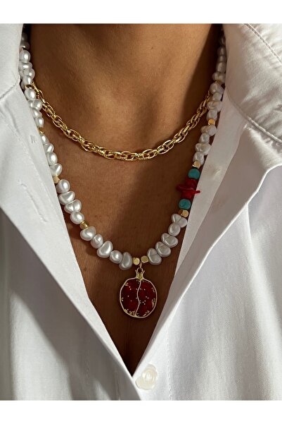 tones official تصميم/لؤلؤ أكريليك/سلسلة حلزونية/حجر طبيعي/رأس السنة/الثراء/ال...