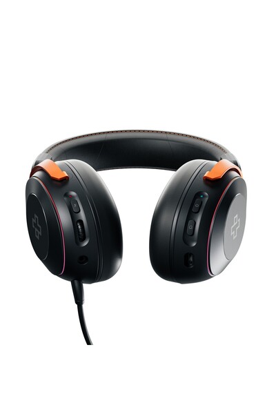 QwertyKey Casti gaming wireless Pulse, Trio Mode, RGB, Software, Microfon cu functie de Noise Cancel