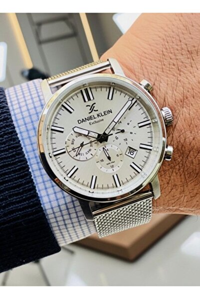 Daniel Klein Exclusive Erkek Kol Saati Çelik Hasır Kordon 3 Atm Su Geçirmez 2...
