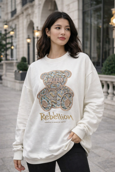 Luna Wear Premium Quality Bear Sweater