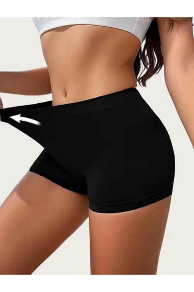 F&W FİT WOMEN TOPARLAYICI İZ YAPMAYAN KADIN ÖRME BOXER 2001