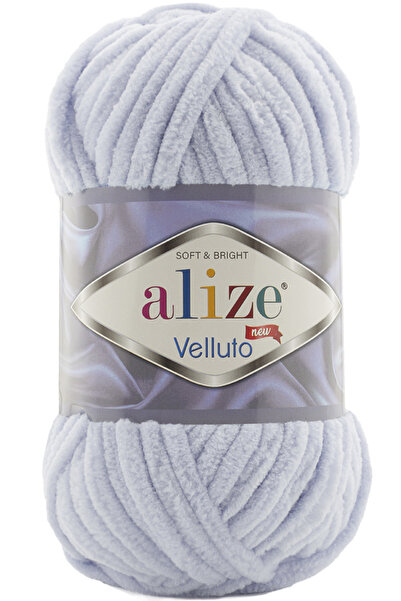 Alize Velluto Kalın Kadife El Örgü İpi 416 Ay Tutulması