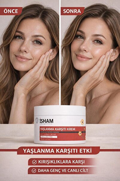 isham cosmetics Gençleştiren Botox Etkili Yaşlanma Karşıtı Ve Kırışıklık Karş...