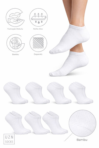 UZN SOCKS Bambus Unisex beli čarape za čizme set od 20 – kompatibilne za mušk...