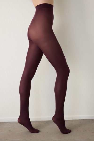 Penti Koyu Mor Micro 40 Külotlu Çorap
