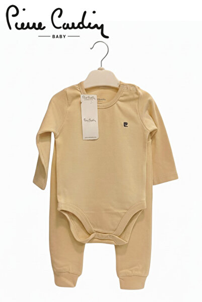 Pierre Cardin Snap Fastener Badili 2-Piece Unisex Baby Set for Girls and Boys