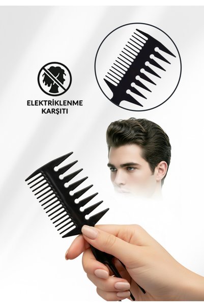 Lotravia 3 Sided Professional Hair Styling Wax Comb
