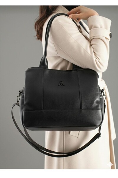 çantamgelsin Geantă de mână pentru femei din piele artificială moale de dimen...