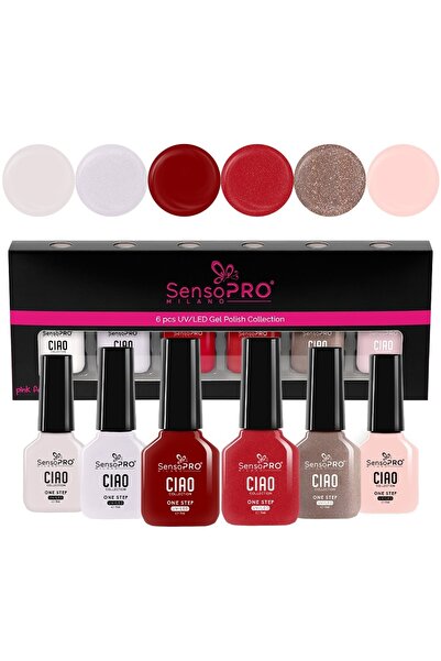 SensoPRO Milano Set de 6 oje semipermanente CIAO One Step, Duo Paradise