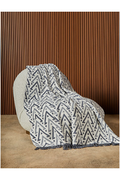 SESLİ HOME بطانية فاخرة مفردة من القطيفة مقاس 160×220 سم بنمط مدخن وزن 2400 ج...