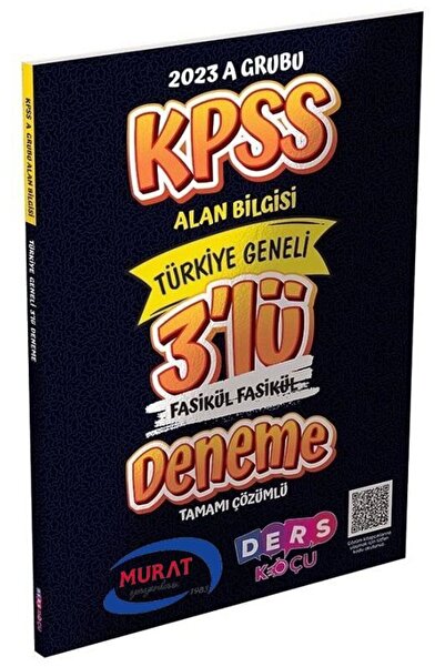Murat Yayınları SÜPER FİYAT - Murat KPSS A Grubu Ders Koçu Türkiye Geneli 3 D...