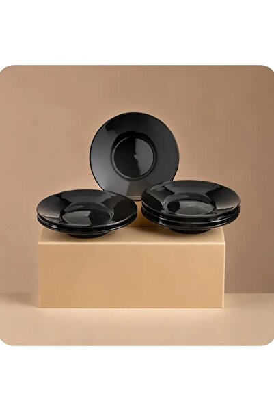 HIC Porcelain Dessert Plates Set 6 Piece