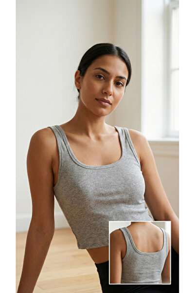 underwear bodyway Дамски къс бюстие с дебели презрамки – 3 броя в пакет