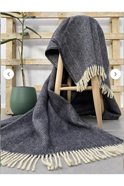 GENÇEV HOME COLLECTİONS 100% чиста вовна Scotch Dizlik - Телевізійний плед 13...