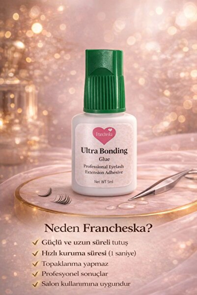 Francheska Ultra Bonding 6 Hafta Kalici Lux Ipek Kirpik Yapıştırıcı