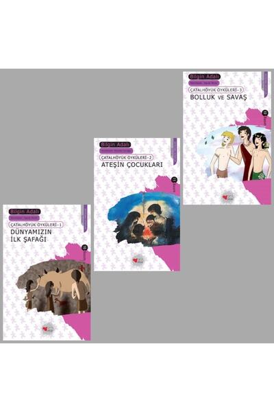 Can Yayınları Çatalhöyük Öyküleri (3 Kitap) Dünyamızın Ilk Şafağı, Ateşin Çoc...