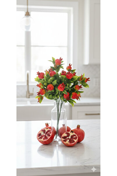 yapay çiçek evi ARBORELE DE RAJĂ ARTIFICIALĂ MĂRIME MICĂ, VASĂ DE FLORE, DECOR, ORNAMENT DE BUCĂTĂRIE