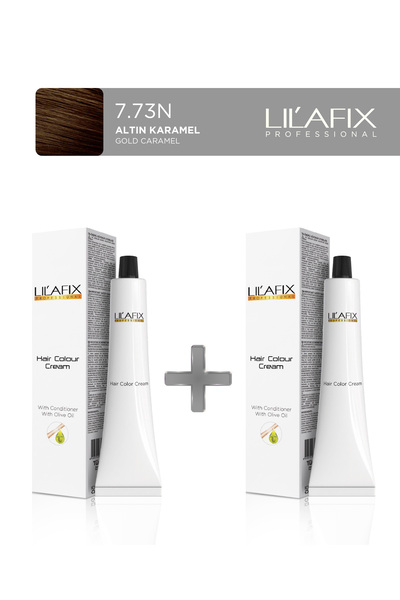 Lilafix 2'li Tüp Boya 60 ml 7.73N Altın Karamel