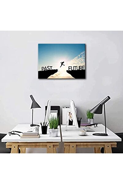 ALAYRA International لوحة فنية مطبوعة على قماش بتصميم عصري، تحمل اقتباسات مله...