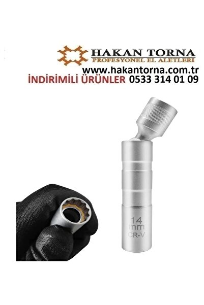 Marka 3/8 مقبس إشعال على شكل نجمة مغناطيسية 14 مم مقبس إشعال مفصلي مغناطيسي