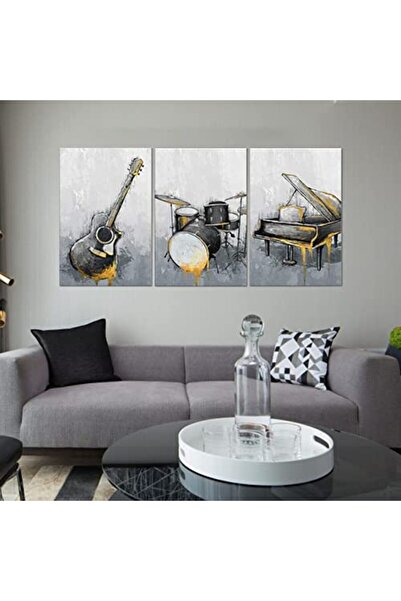 ALAYRA International ملصق آلة موسيقية من ثلاث قطع من ALAYRA (غيتار، بيانو، طب...