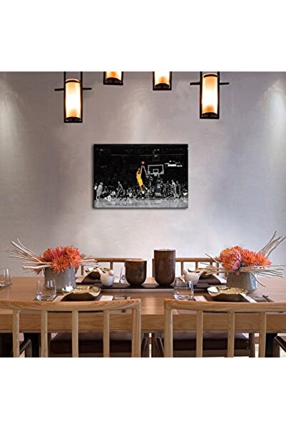 ALAYRA International لوحة قماشية مطبوعة مؤطرة لكوبي براينت من ألايرا، مستوحاة...