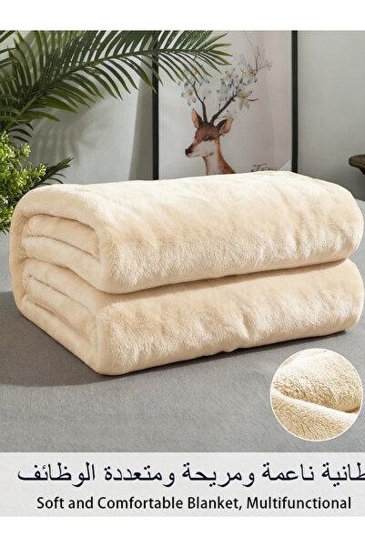 Generic بطانية شتوية سميكة، بطانية سميكة ودافئة للغاية، غطاء فائق النعومة والراحة.