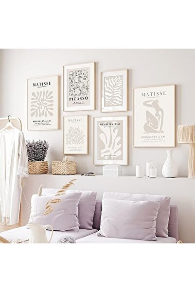 ALAYRA International مطبوعات هنري ماتيس، لوحات فنية تجريدية على قماش، زهور، ل...