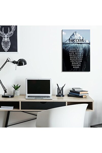 ALAYRA International ألايرا ملهمة | اقتباسات تحفيزية للنجاح | لوحة قماشية مؤط...