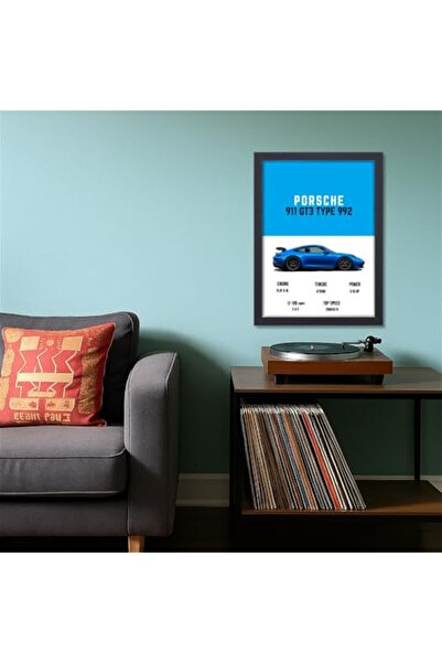 ALAYRA International ألايرا - بورش 911 جي تي 3 تايب 992 - لوحات فنية لغرف الن...
