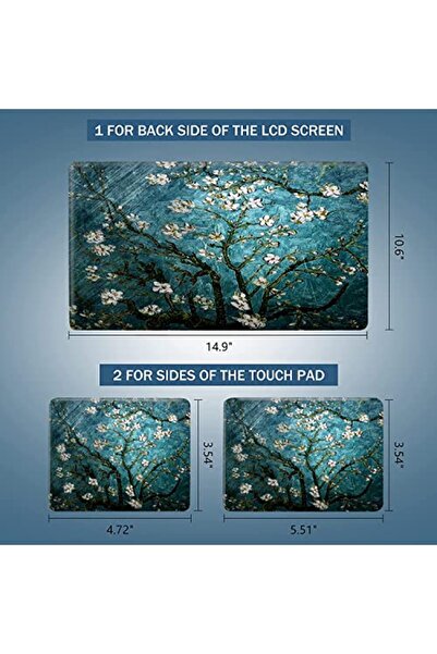 ALAYRA International ALAYRA Blue Apricot Flower 12.1 13 13.3 14 15 15.4 15.6 ...