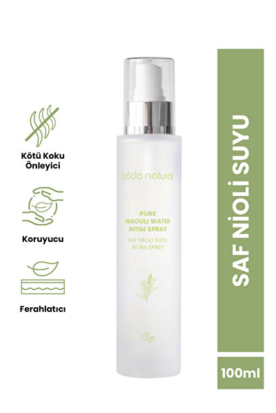 Bade Natural Nioli Suyu Intim Bakım Spreyi %100 Doğal 100ml