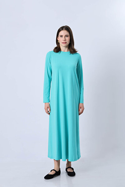 the basics Stretch Fabric Long Sleeve Underwear Dress