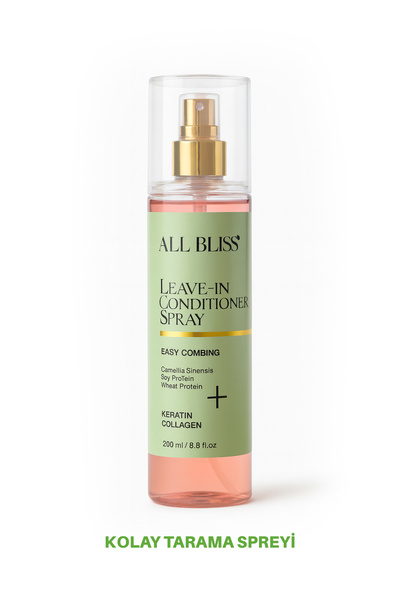 ALL BLİSS Buğday proteinli saç bakım spreyi 200 ml - Kolay tarama, nemlendiri...