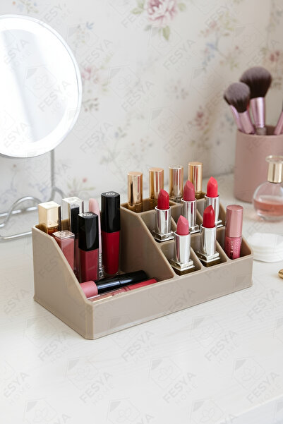 Fesya Home 9 Compartment Makeup Lipstick Mascara Organizer Cosmetic Product O...