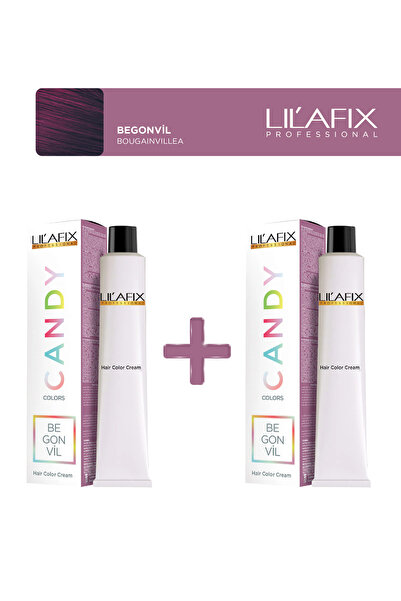 Lilafix 2'li Candy Tüp Saç Boyası 100 ml Begonvil