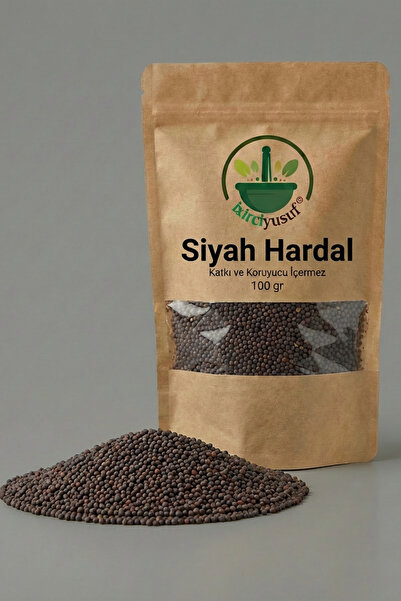 ixirciyusuf Siyah Hardal Tohumu 100 gr ( Elenmiş, Katkısız ) / Siyahhardal