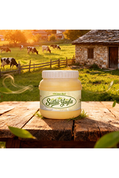 Sütlü Yayla İnek Sadeyağ 750 Gr Sertifikalı