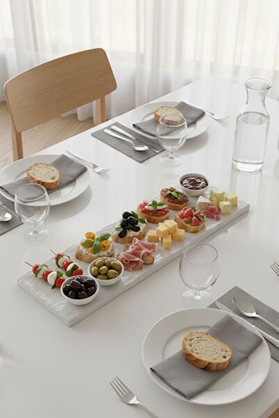 Külsan 17024.CW - Taş Efektli Gastronorm Pano 53x16,5 cm, Thermoset Melamin
