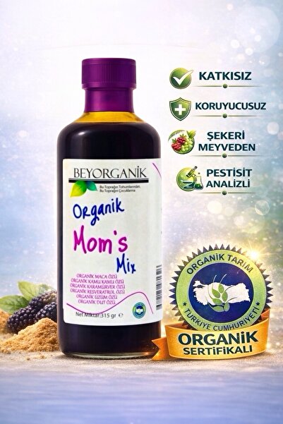 BEYORGANİK Organik Mom's Mix 315gr (PESTİSİT VE AĞIR METAL ANALİZLİ)