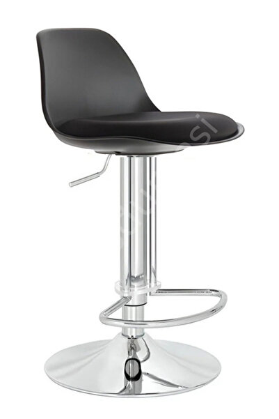 EVOFİSDUNYASİ Vegas Modern Tepsi Ayaklı Bar Sandalyesi