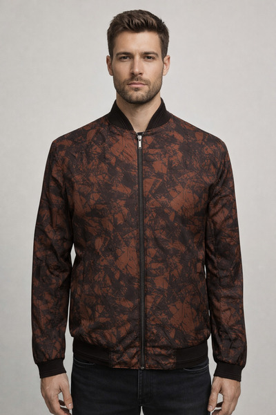 COMPİERE COMPIERE YAZLIK KAMUFLAJ SLIM FIT MONT