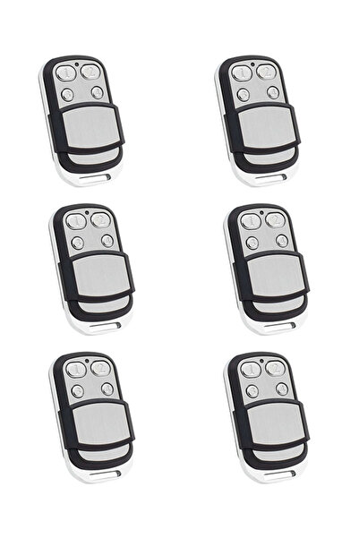 smackbio 6 Adet - 433 MHz AKILLI KODLANABİLİR OTOPARK BARİYER GARAJ KEPENK KU...