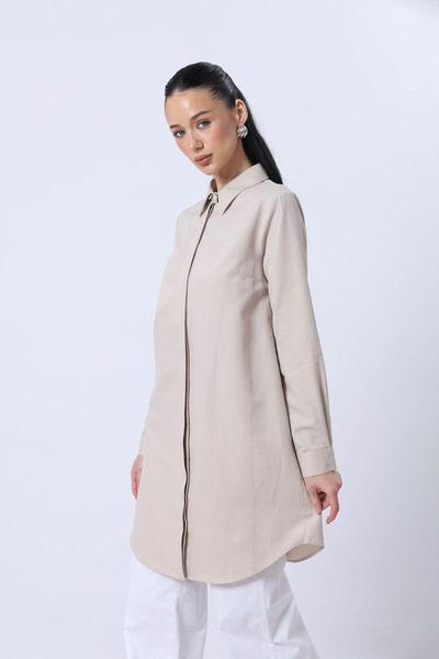 the basics Hidden Flap Shirt