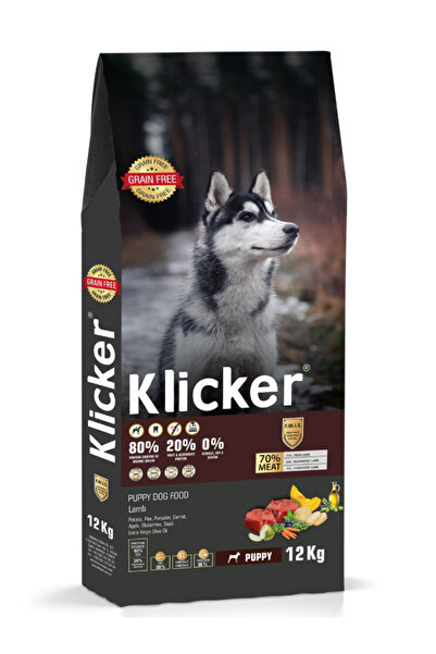 klicker YAVRU KÖPEK KURU MAMASI KUZULU 12 KG