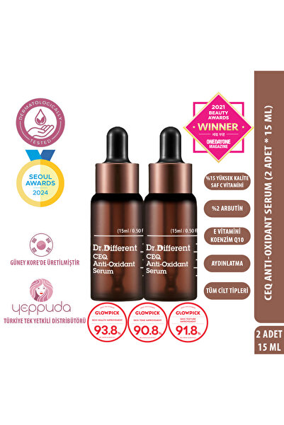 Dr.Different Ceq Anti-oxidant Serum - %15 Saf C Vitamini Içeren Leke Karşıtı ...