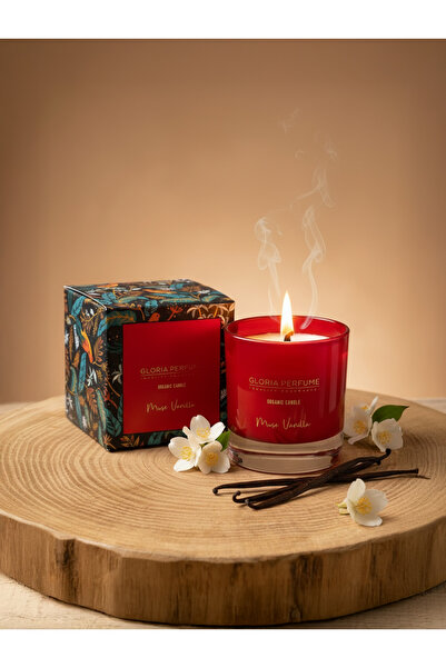 Gloria Perfume Musc Vanilla Kokulu Mum 220 gr.