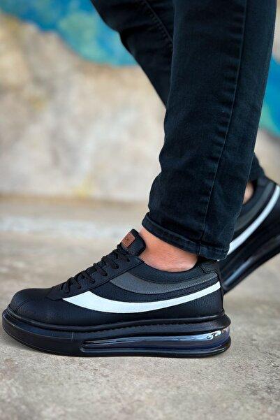 Zerenyus Ανδρικά αθλητικά παπούτσια Ariosa Air Sole Casual Μαύρα