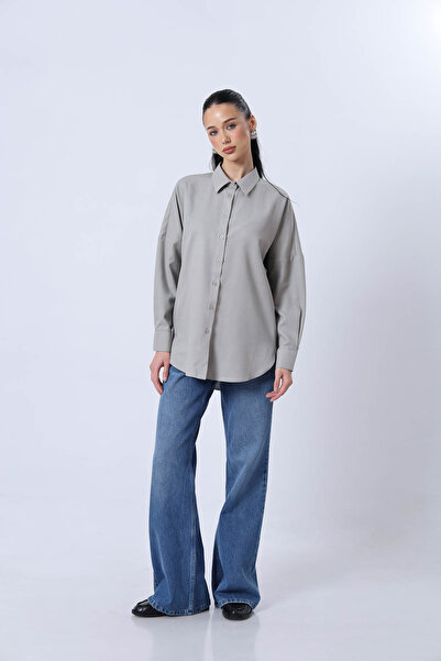 the basics Oversize Basic Shirt